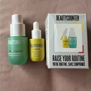 beautycounter Duo all bright c serum and resurfacing peel